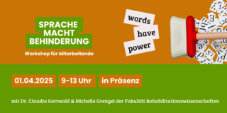 Sprache Macht Behinderung Workshop für Mitarbeitende