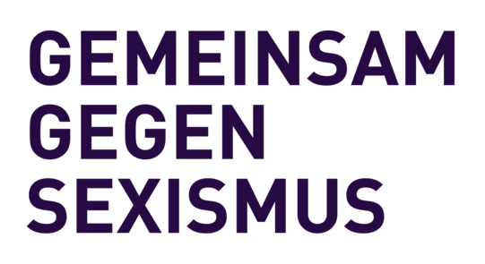 Es ist der Text zu lesen gemeinsam gegen Sexismus