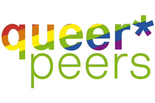 Logo or lettering queer*peers