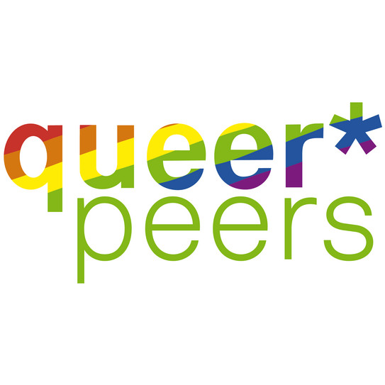 Logo or lettering queer*peers