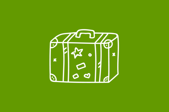 A suitcase