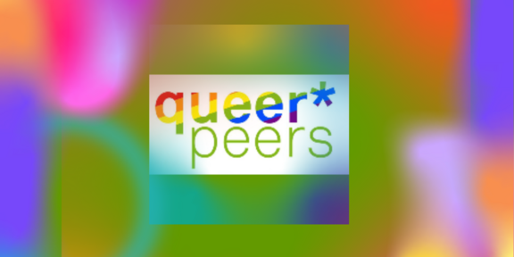 The Queer*Peers logo