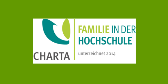 Das Logo des Netzwerkes Familie in der Hochschule.