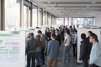 Poster exhibition with participants